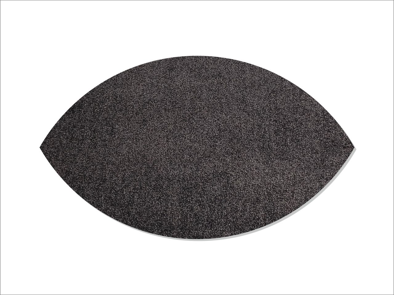 Keilbach Designprodukte Keilbach Schuhabstreifer, 145 x 85 cm, dunkelgrau