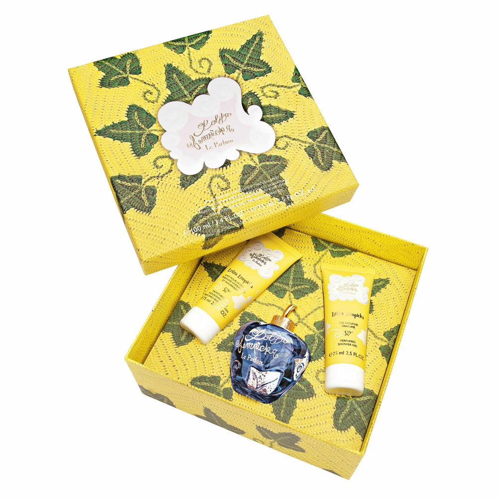 Lolita Lempicka Coffret Le Parfum EDP 100ml + lait pour le corps parfumé 75ml + gel lavant 75ml