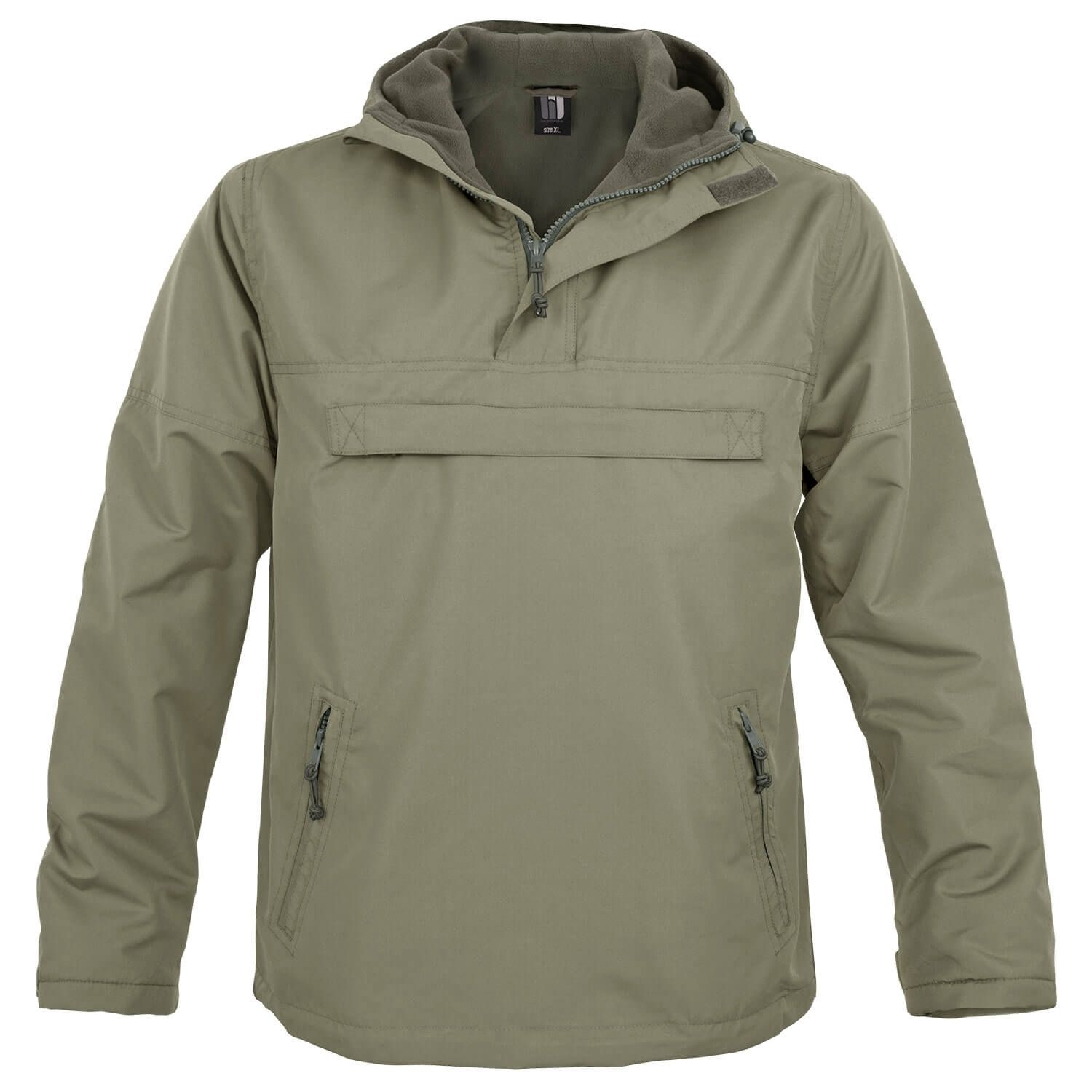 Hooded Windbreaker mit Fleecefutter