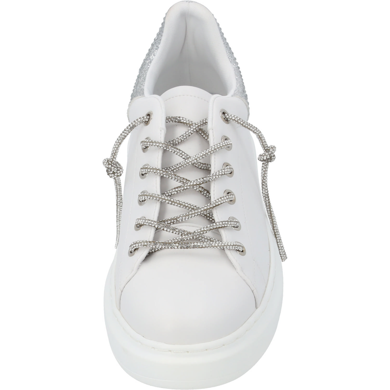 Palado Rugu by Sila Sahin, Sneakers Low, Damen, Weiß/Silber
