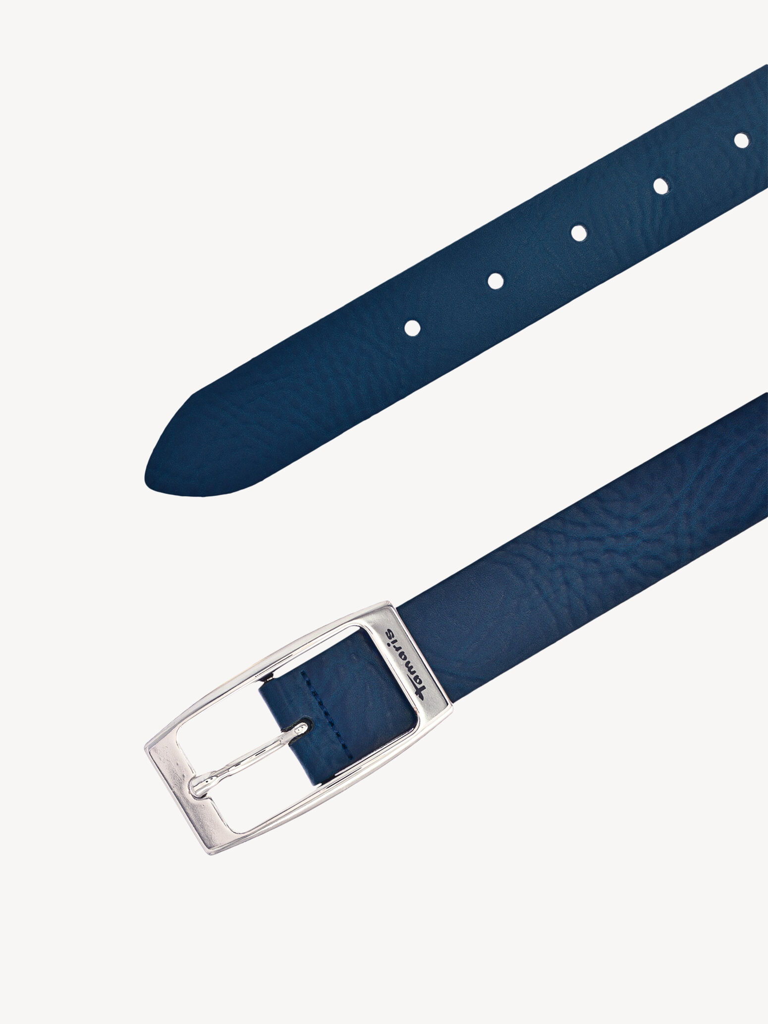Ceinture en cuir - bleu