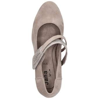 Jana Spangenpumps in beige