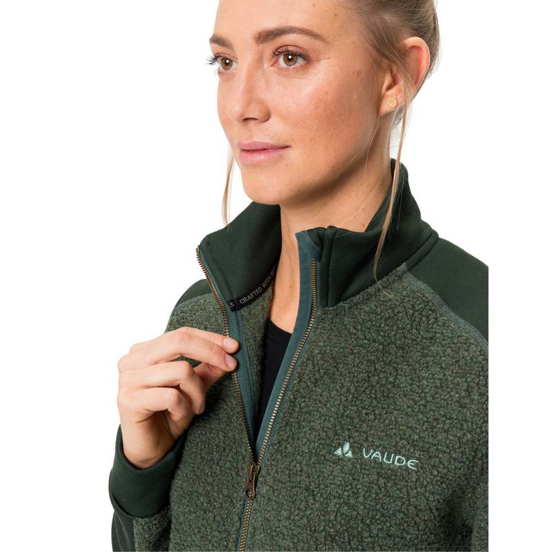 VAUDE Women's Skomer Wool Fleece Jacket Outdoorjacke Damen