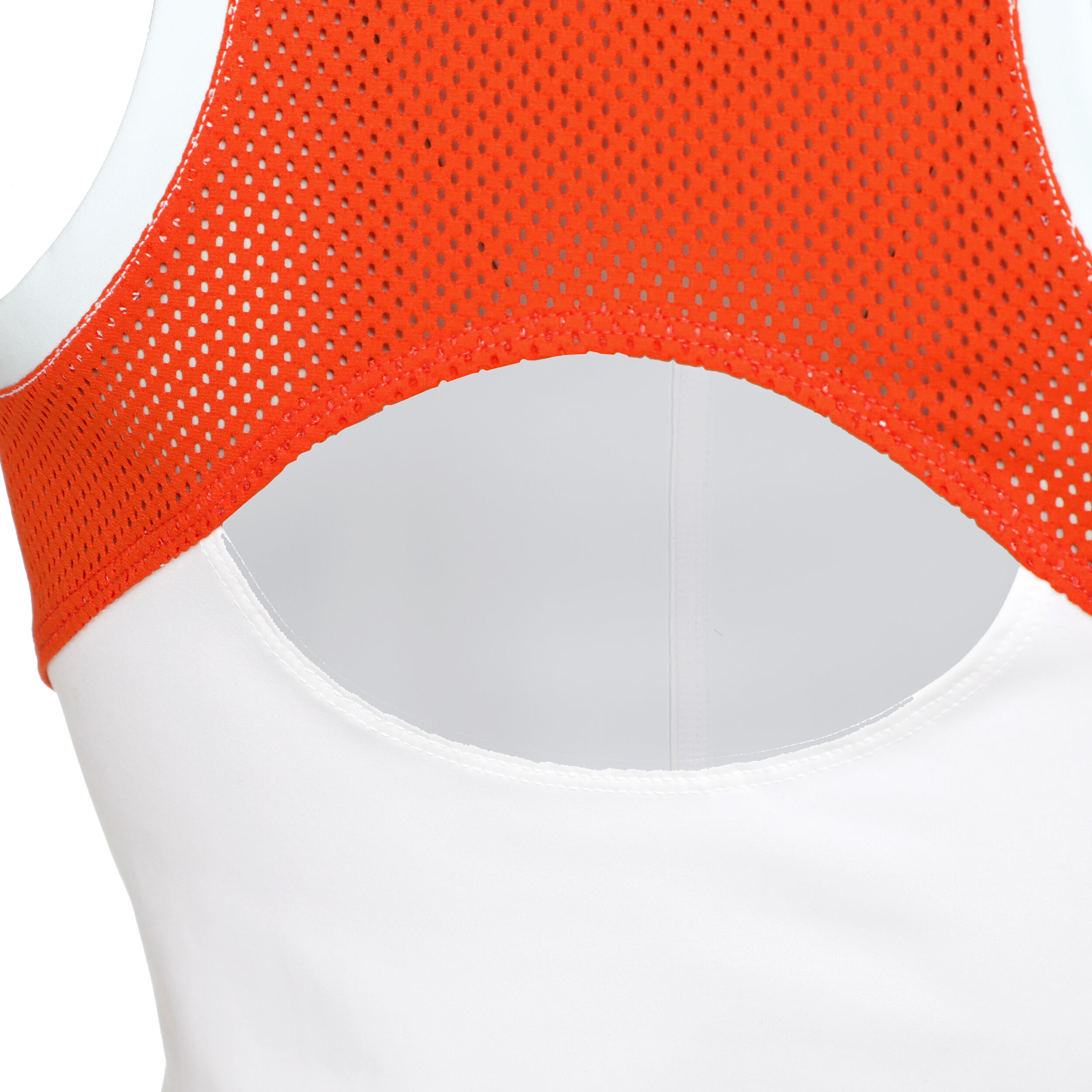 Court Dri-Fit Slam Tank-Top Damen - Weiß, Orange