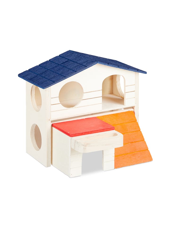 relaxdays Hamsterhaus in Bunt günstig kaufen onesize