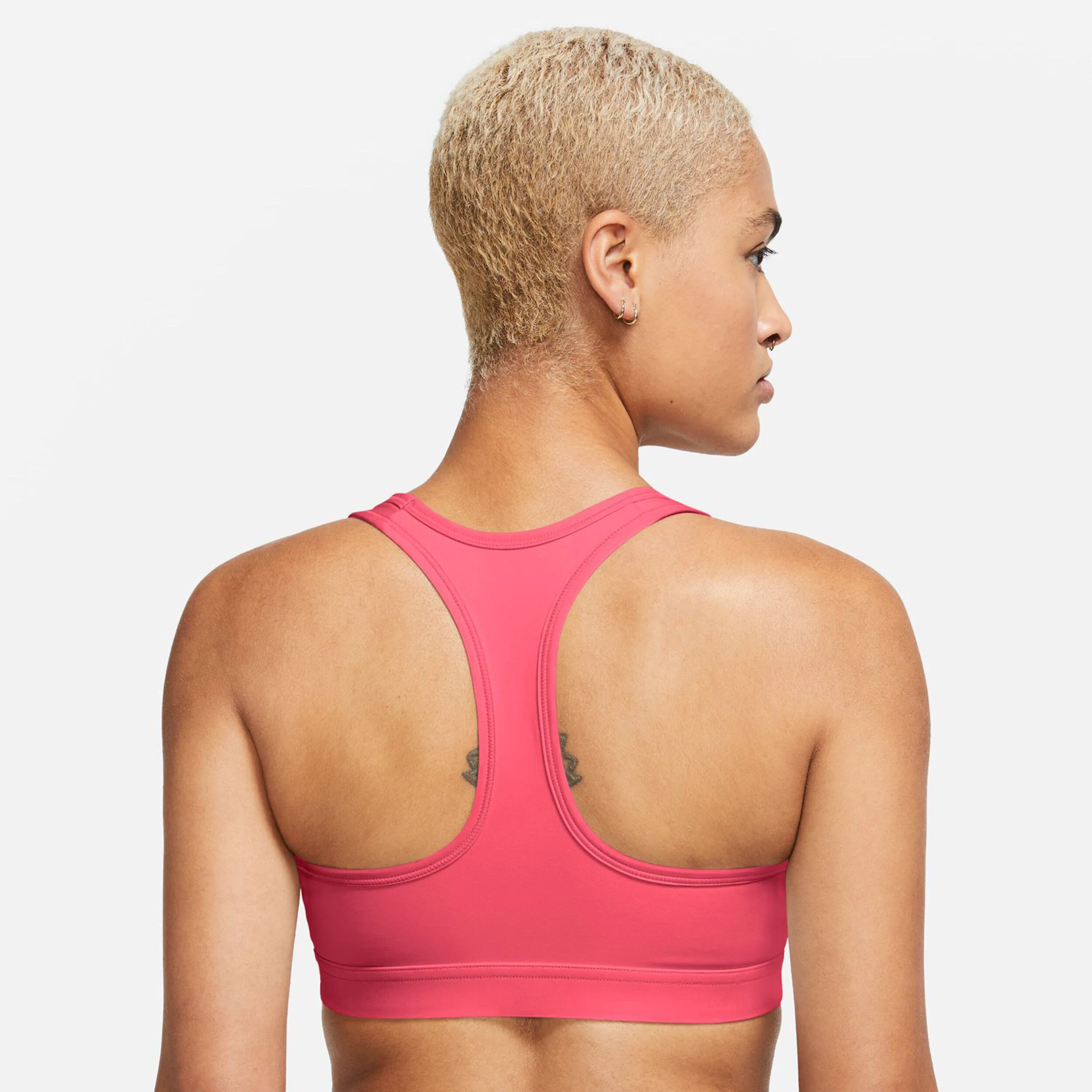Swoosh MED Support Bra Sport-BH Damen - Pink