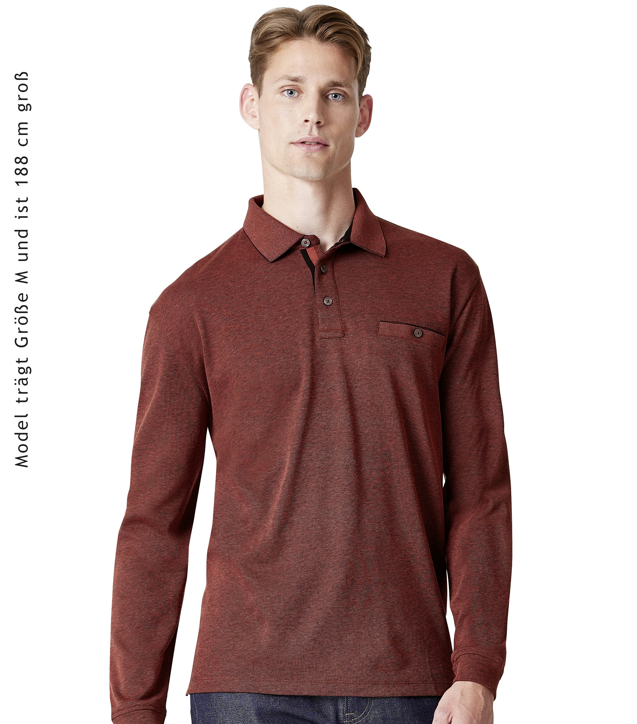 Polo-Shirt Langarm