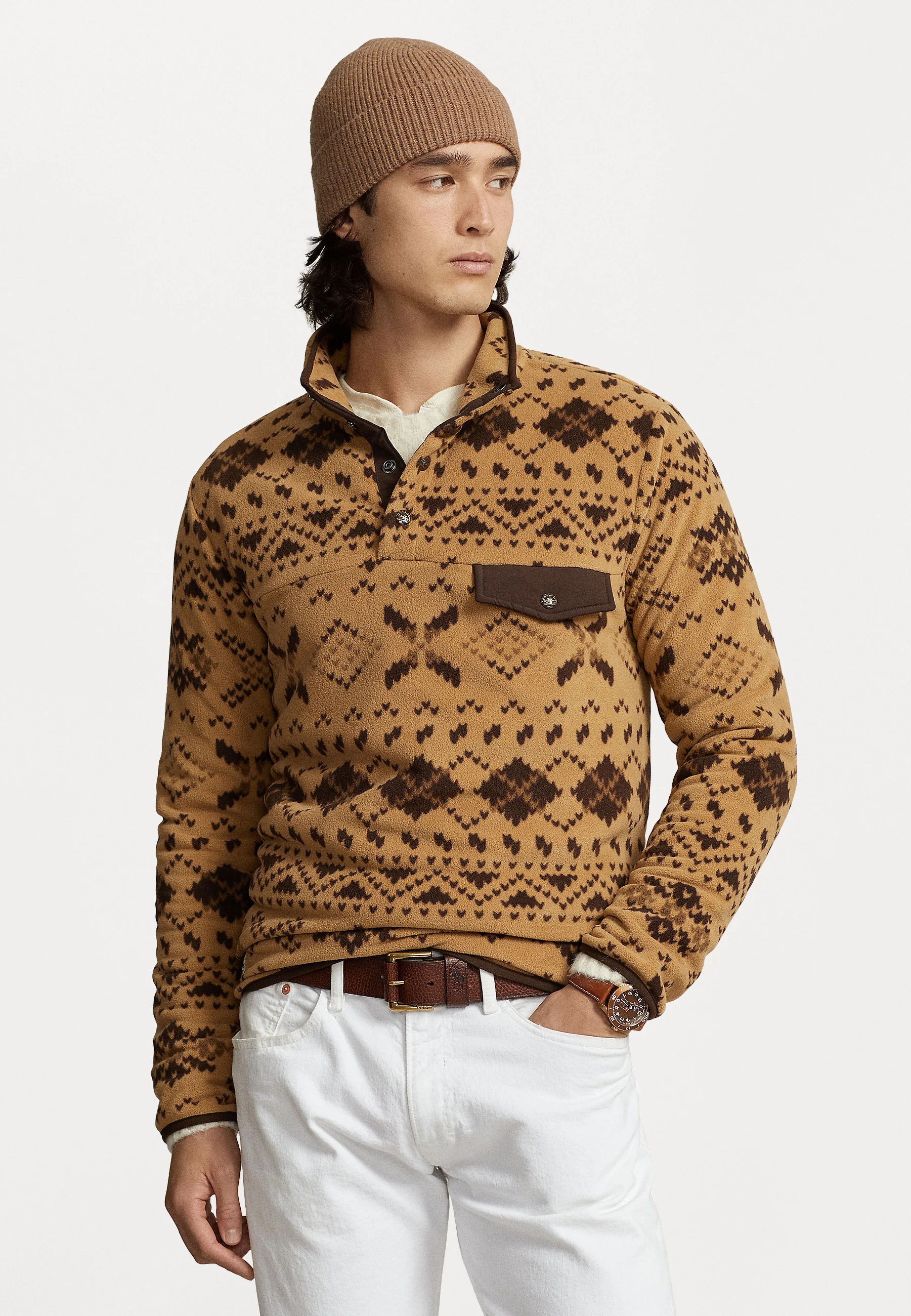 Polo Ralph Lauren MANGA LARGA - Sudadera de forro polar