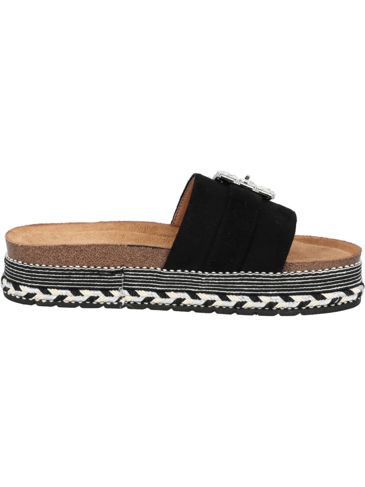 palado Plateau-Pantoletten in BLACK günstig kaufen