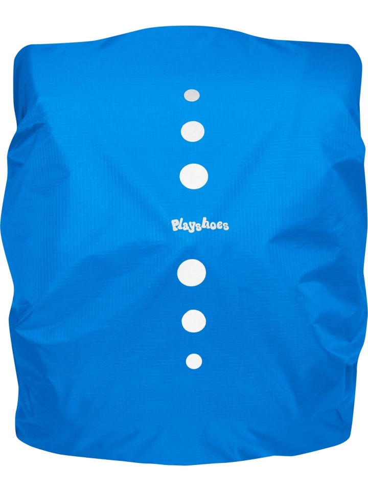 Playshoes Regenhülle für Rucksack in Blau günstig kaufen