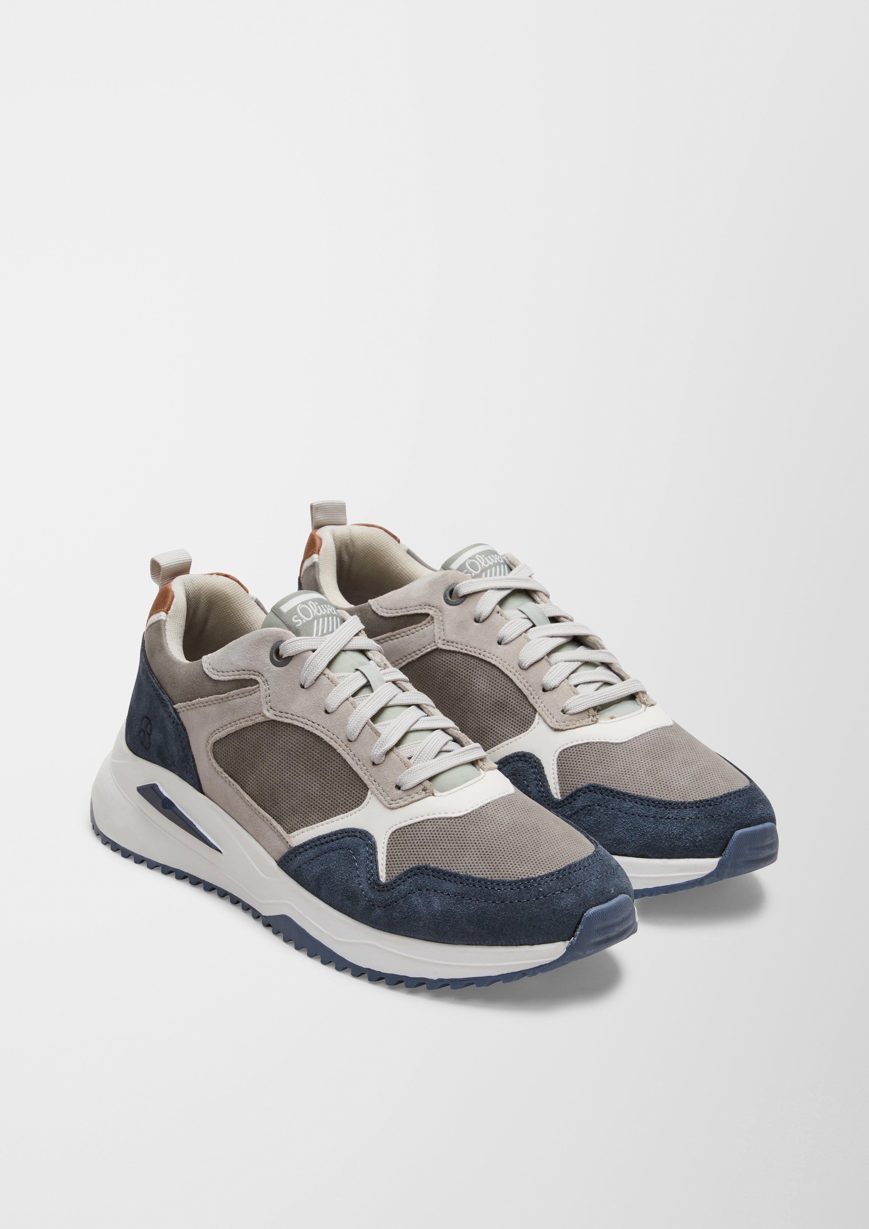 Sneaker aus Ledermix  6007303-862