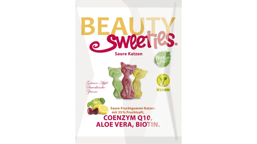 BeautySweeties Saure Katzen 125 g