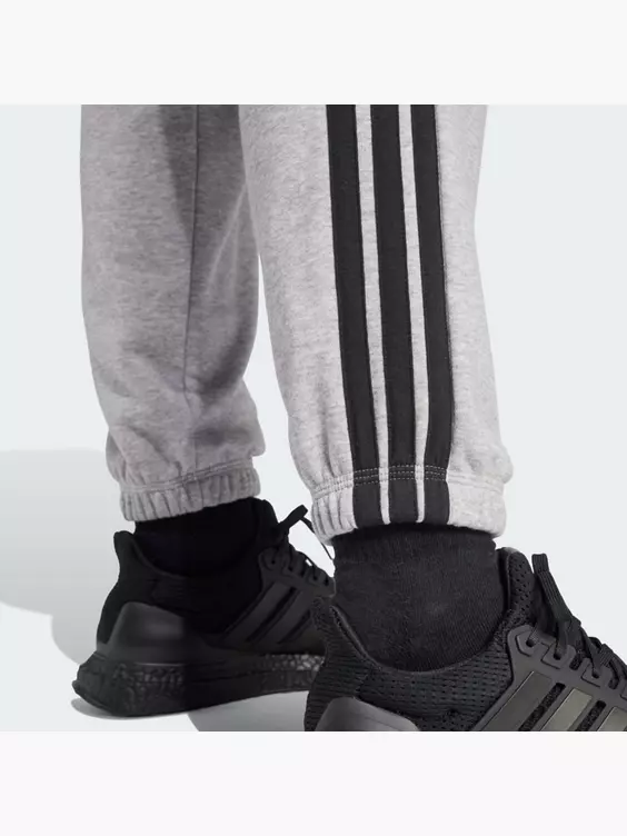 adidas Essentials 3-Streifen French Terry Cuffed Hose