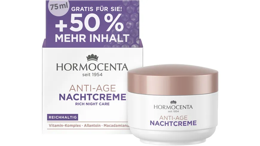 HORMOCENTA Anti-Age Nachtcreme 75 ml