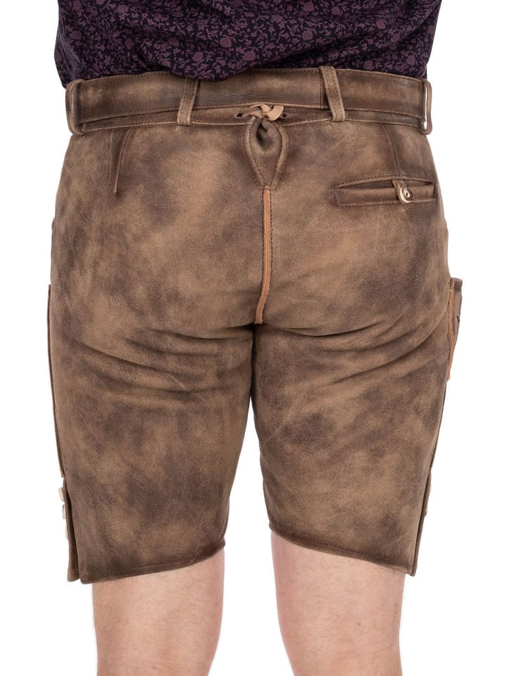 MADDOX Lederhose ALTREI in hellbraun günstig kaufen