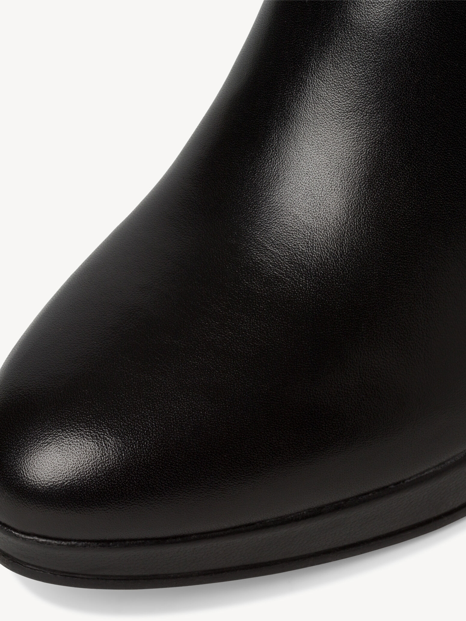 Bottes en cuir - noir
