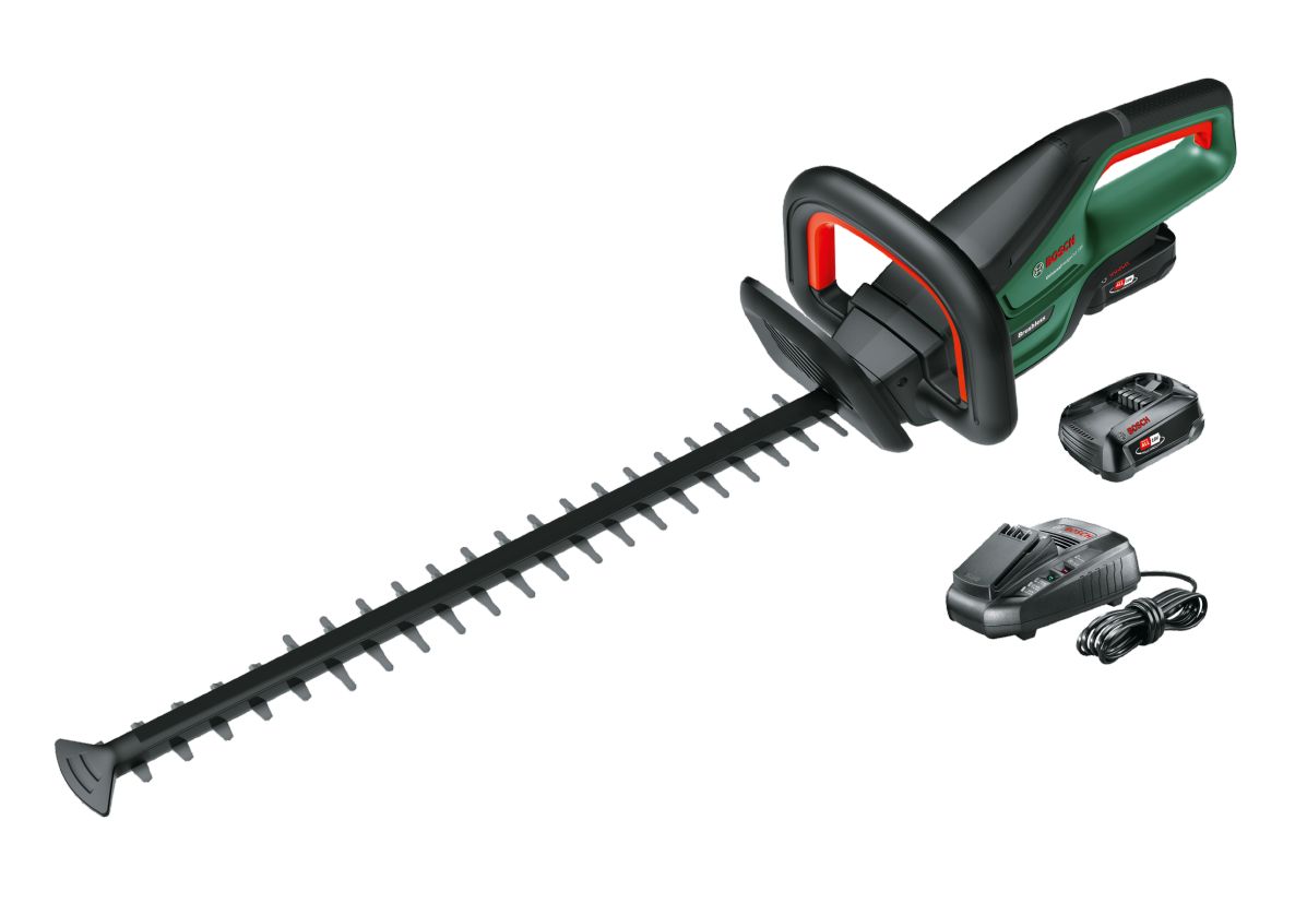 Bosch Green 0600849J02 UniversalHedgeCut 18V-55 Akumulatorske trimere za živu ogradu 2x 18V 2,5 Ah i punjač