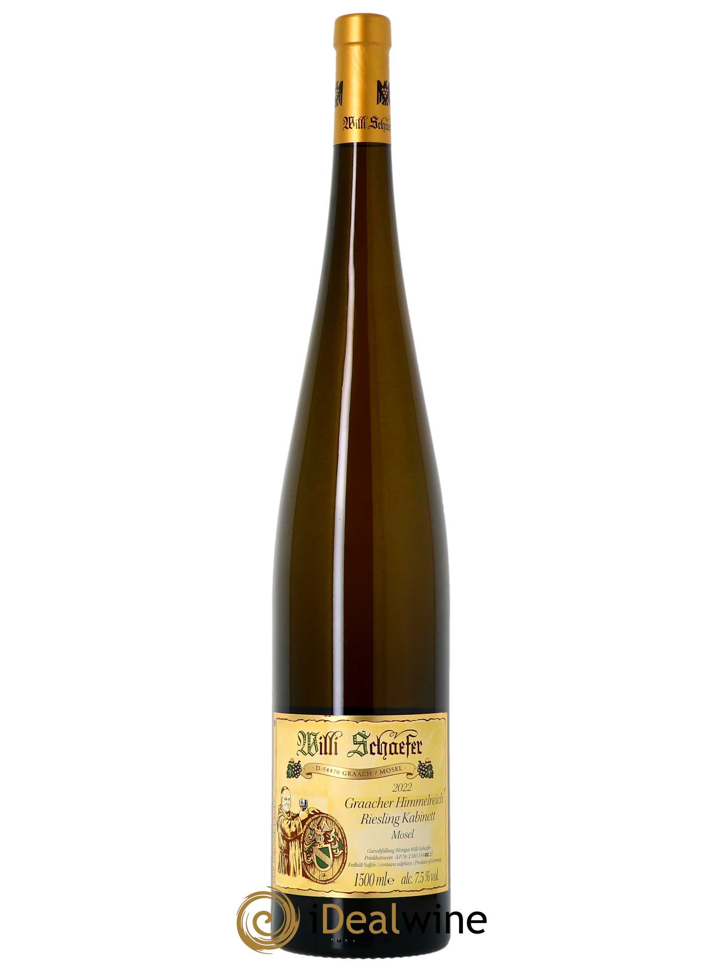Riesling Willi Schaefer Graacher Himmelreich Kabinett  2022 - Lot de 1 Magnum