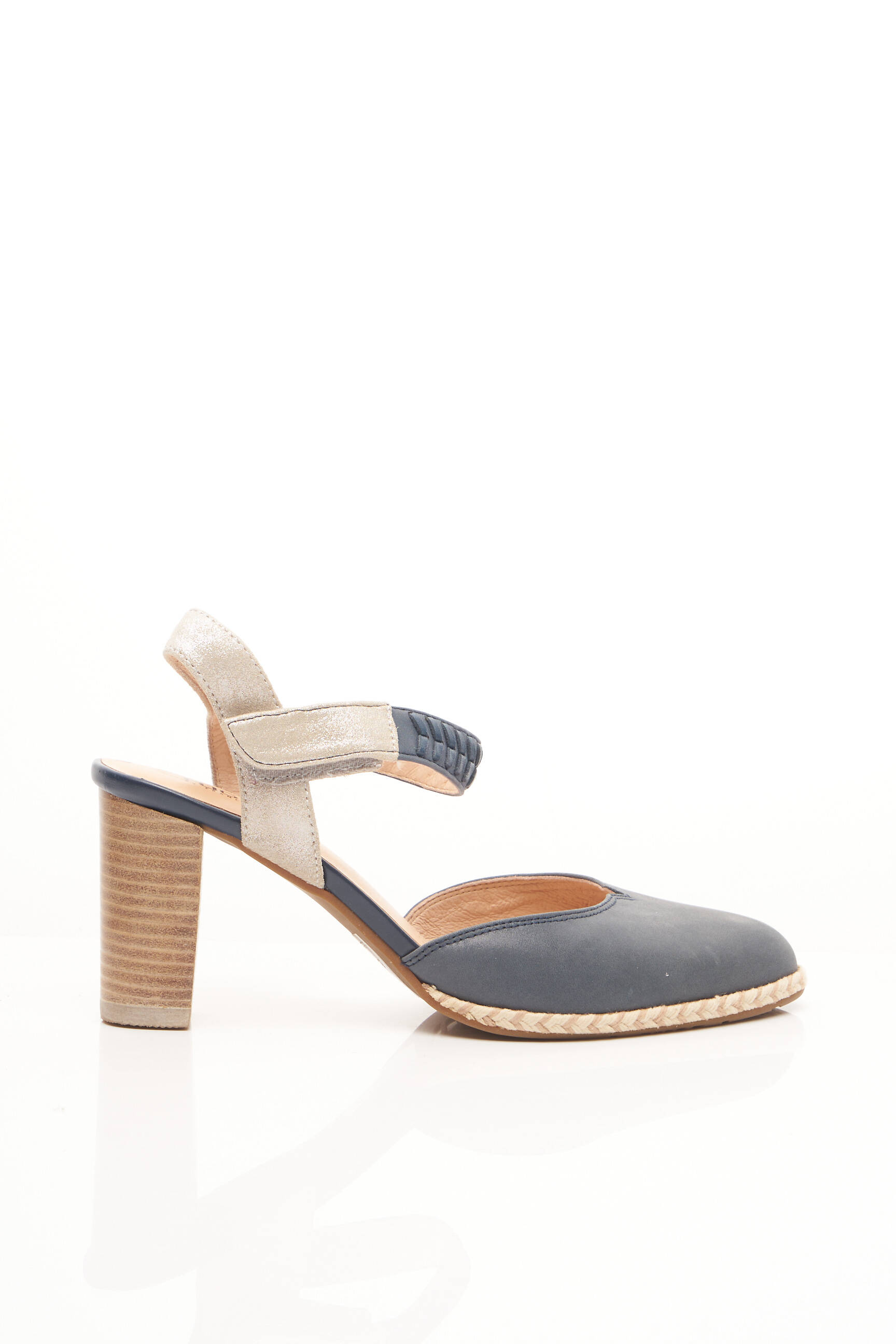 Fugitive Sandales Nu Pieds Femme couleur bleu