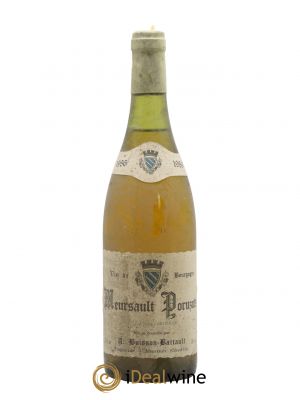 Meursault 1er Cru Poruzots Domaine Buisson Battault 1986 - Lot de 1 Bouteille
