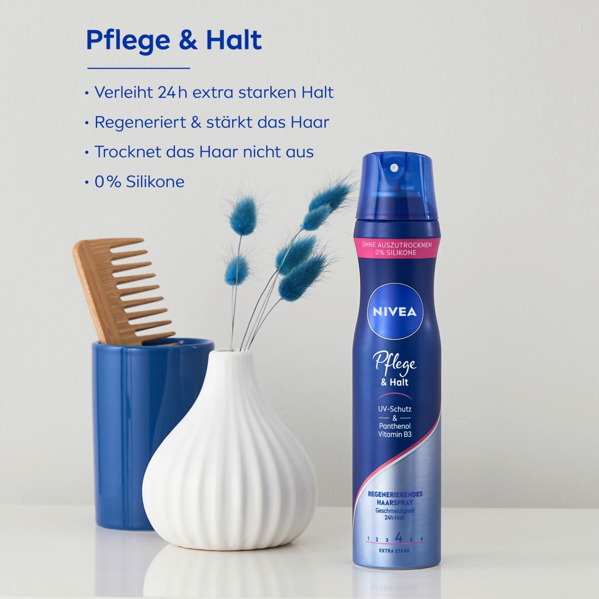 Haarspray Pflege & Halt, 250 ml