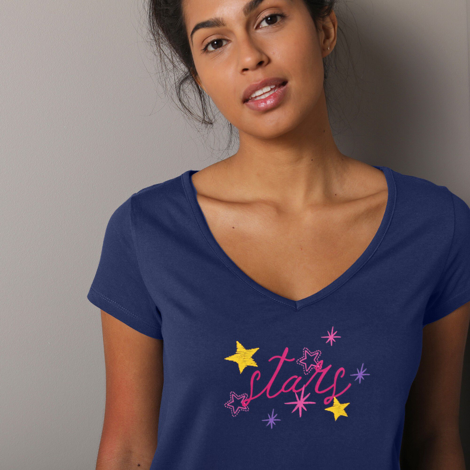 T-shirt de pyjama manches courtes imprimé Estrella
