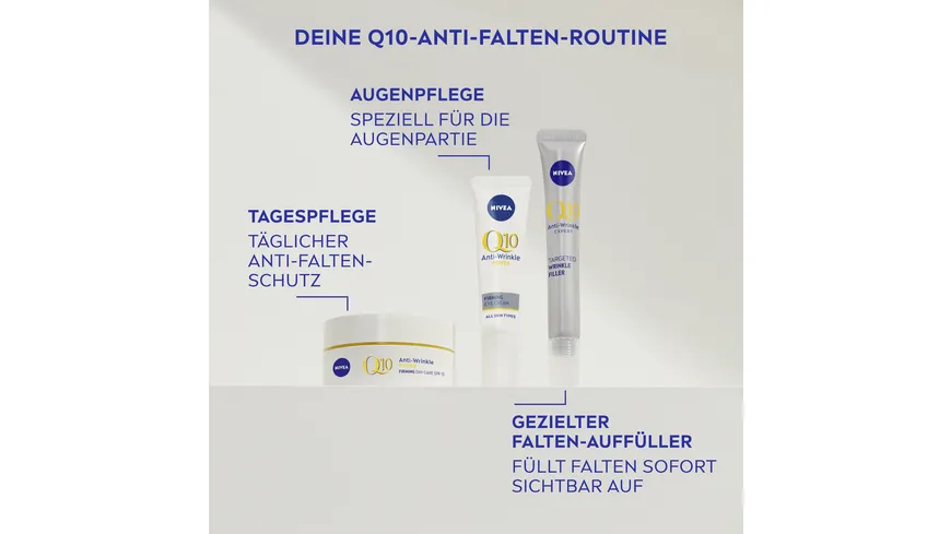 NIVEA Q10 Anti-Falten Experte Gezielter Falten-Auffüller 15 ml