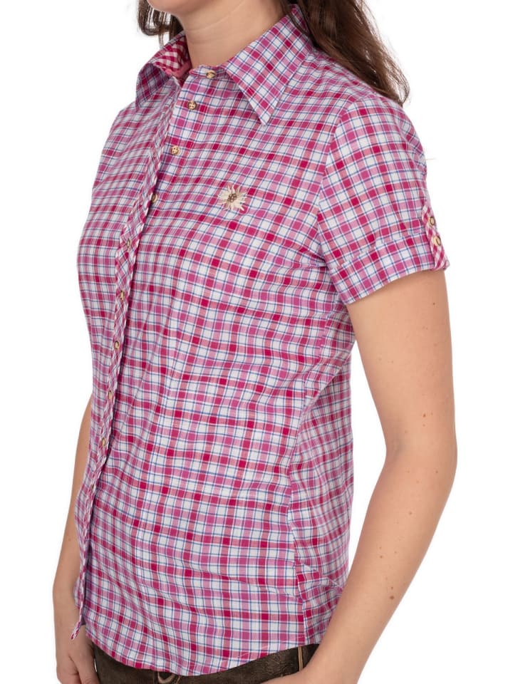 OS-Trachten Bluse 451003-3369 in pink günstig kaufen
