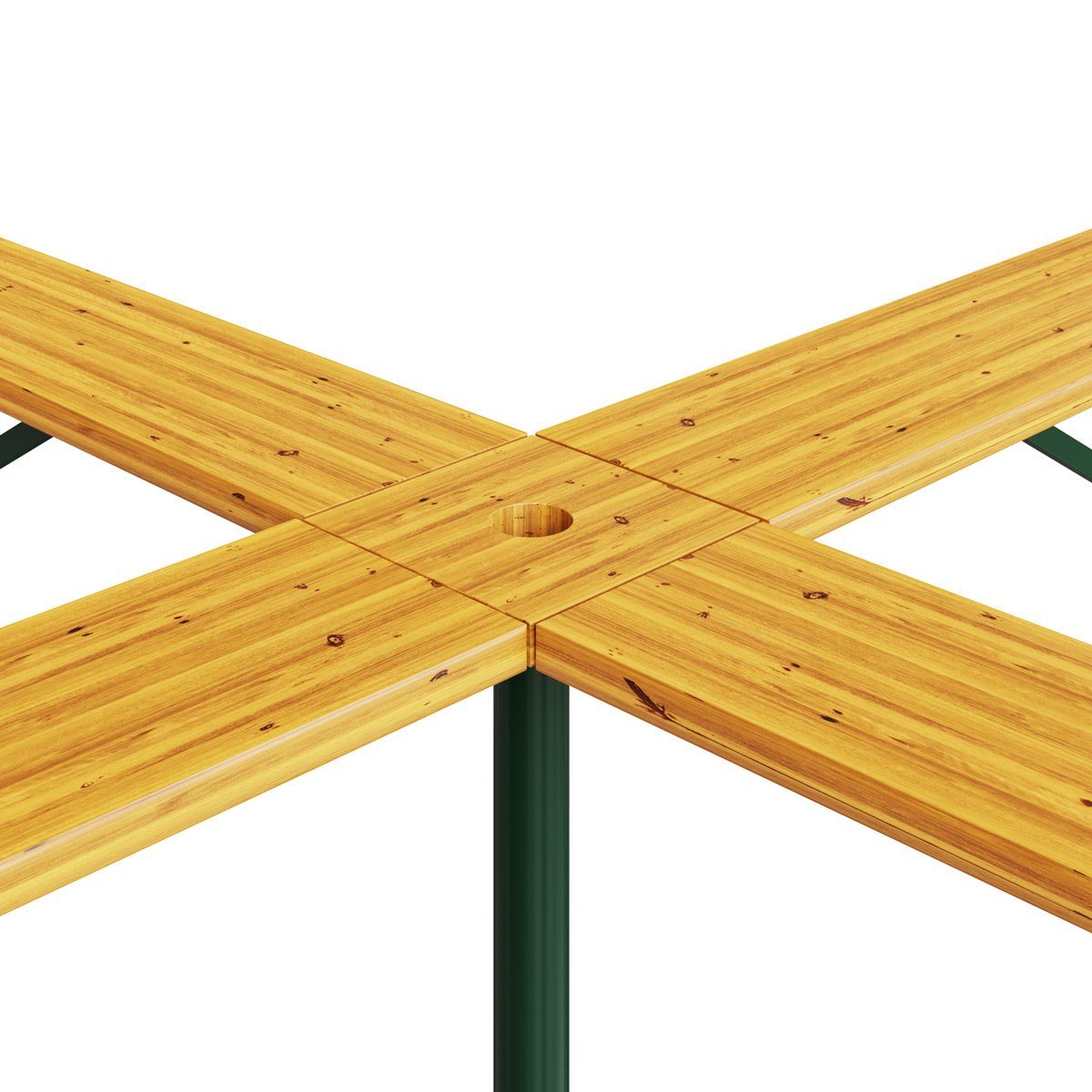 Casaria Stehtisch Quattro (1-St), stabile Scharniere robustes Holz zusammenklappbar platzsparend zu transportieren
