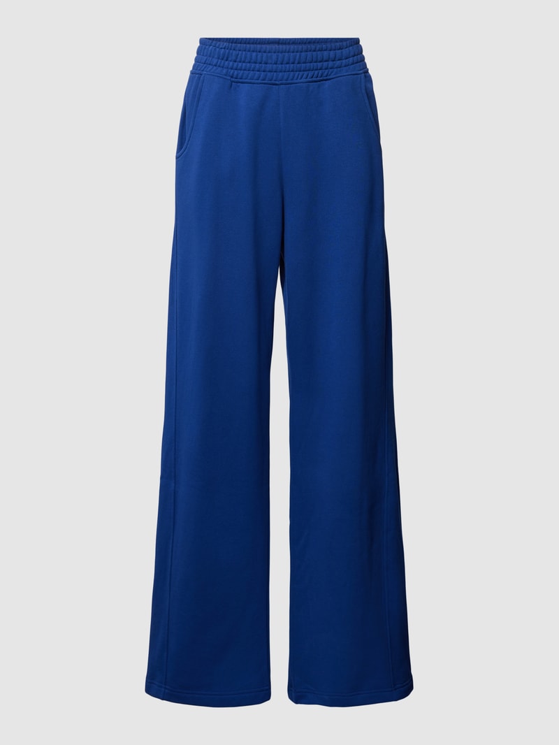 Sweatpants mit elastischem Bund in royalblau