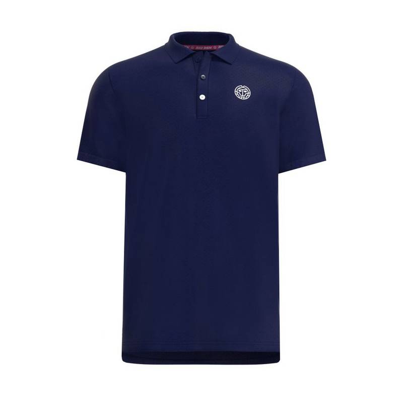 BIDI BADU Crew Polo Tennisshirt Herren