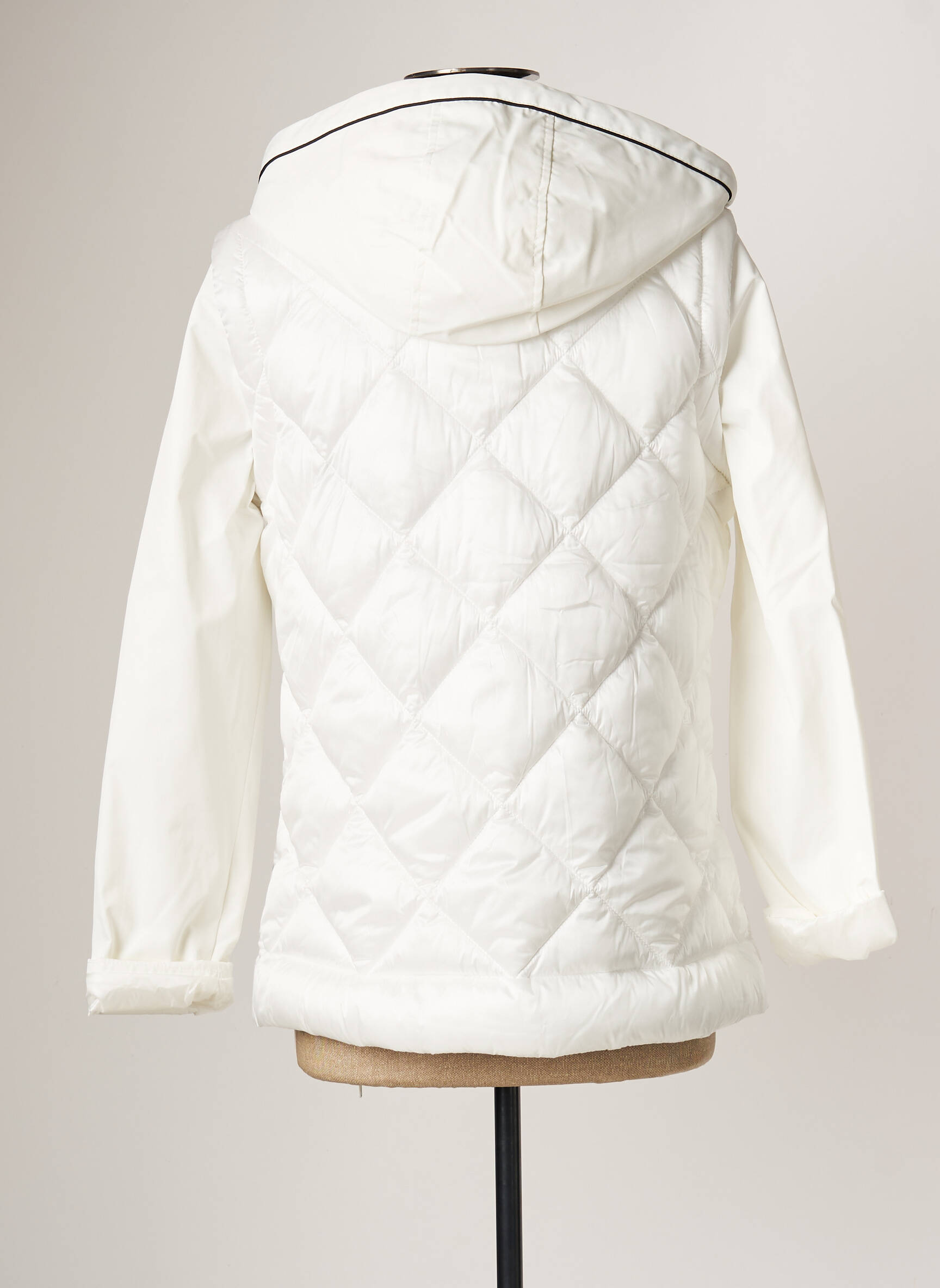 Green Goose Doudounes Femme couleur blanc