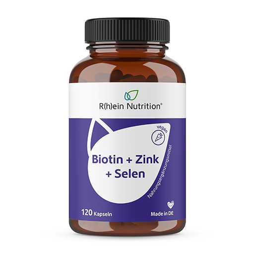 BIOTIN ZINK Selen f.Haut Haare & Nägel Kapseln  120 St  Kapseln