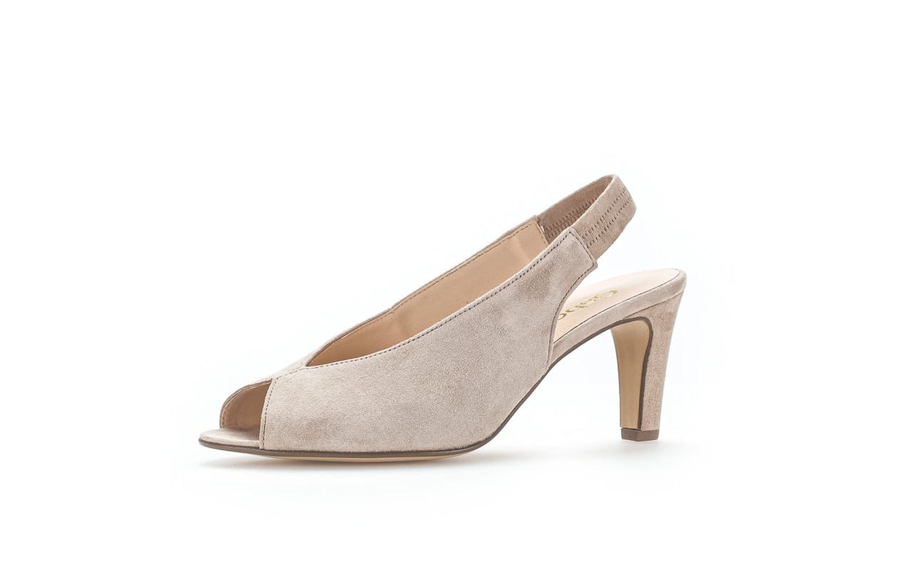 GABOR Freizeit Schnürer beige Gabor Fashion Peeptoes 41.800.12 beige