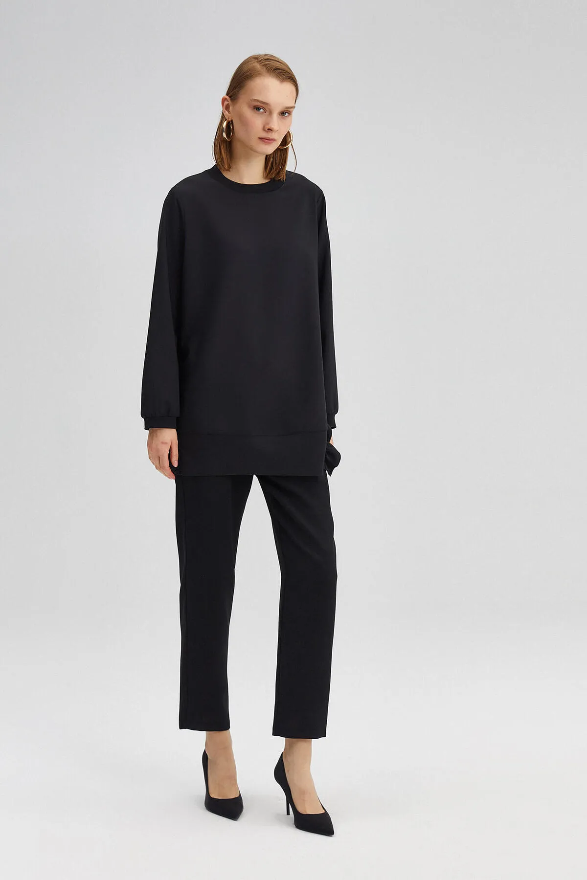 Touché Privé  Tunika - Schwarz - Regular Fit