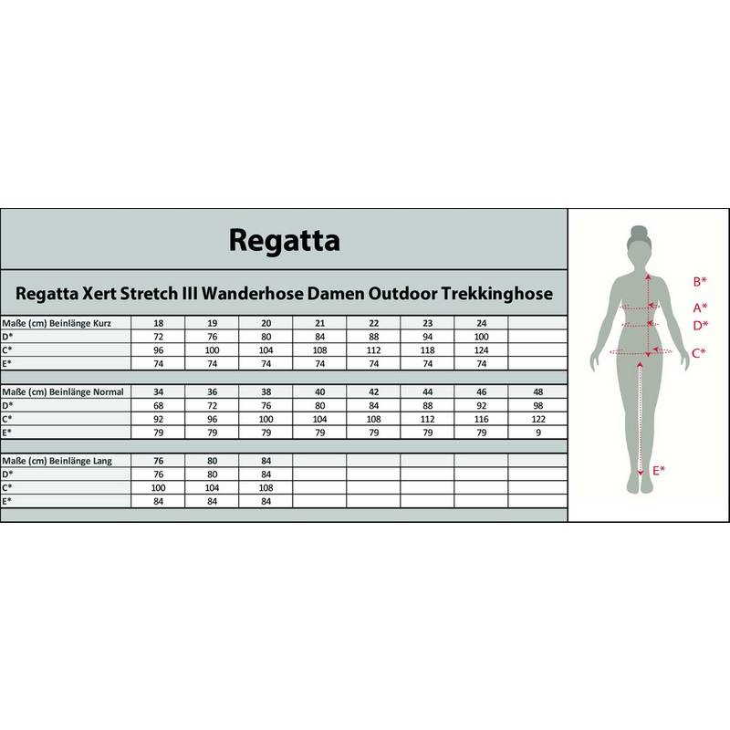 Regatta Xert III Wanderhose Damen