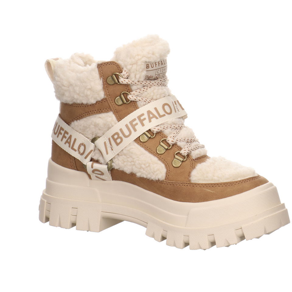Buffalo Aspha Com Mid Warm Combat Boots