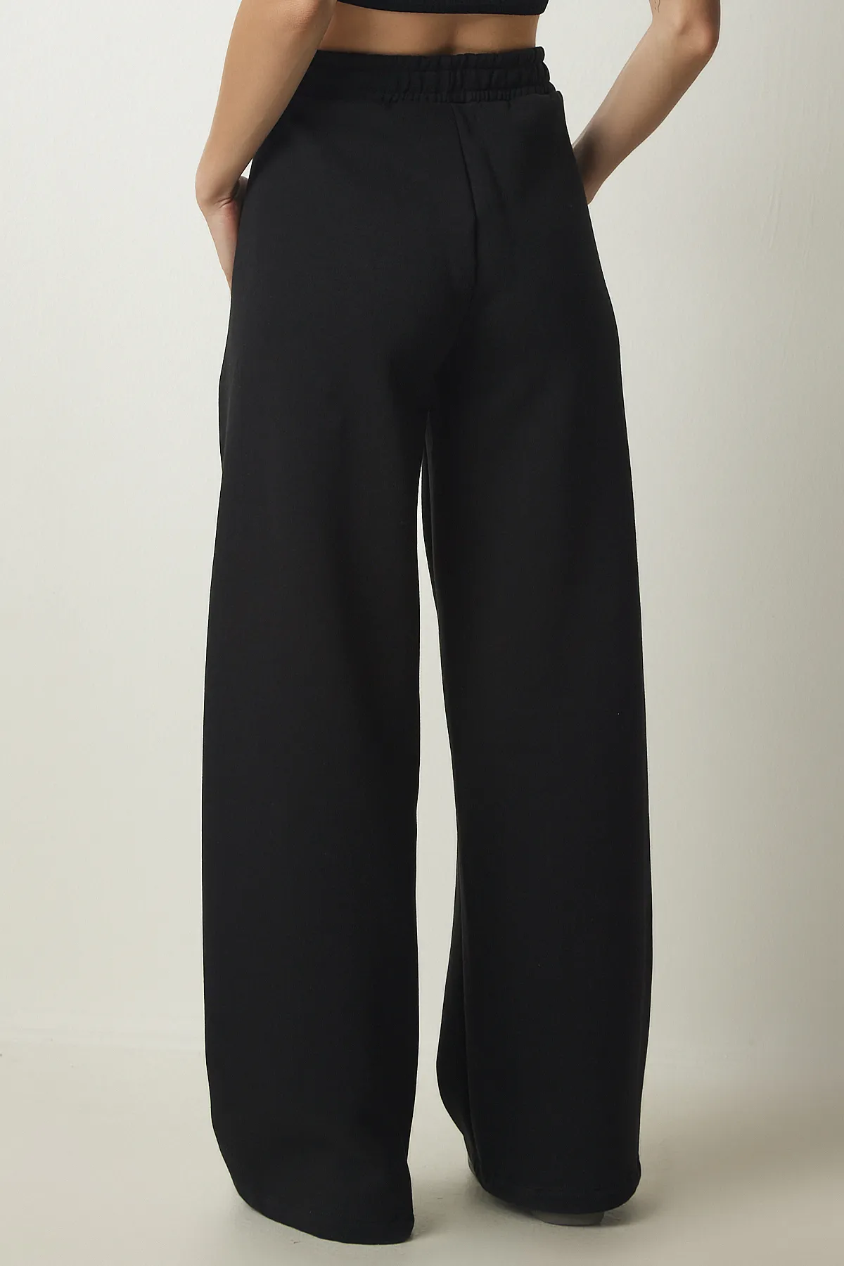 Happiness İstanbul  Jogginghose - Schwarz - Wide Leg