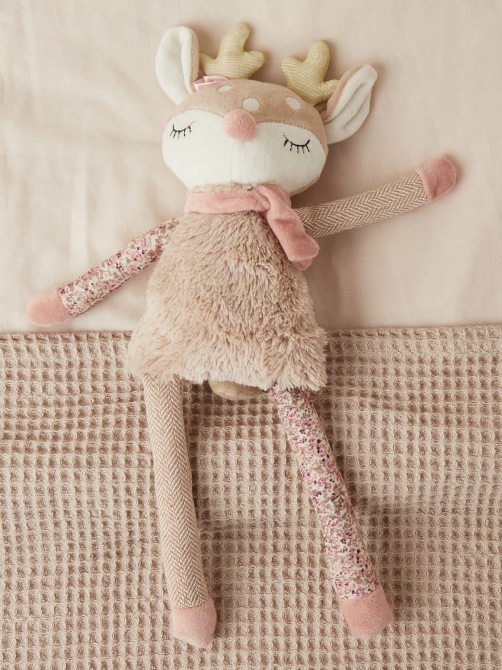 Bieco Spielwaren Kuscheltier Großes Reh - ab Geburt in Beige günstig kaufen onesize