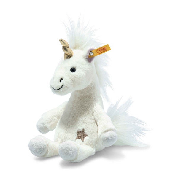 Unica Schlenker-Einhorn, 20 cm, weiß