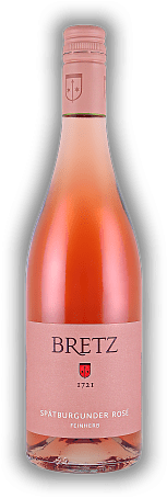 Ernst Bretz, Spätburgunder rosé, Qualitätswein, feinherb, 2022, Rheinhessen  Ernst Bretz, Spätburgunder rosé, Qualitätswein, feinherb, 2022, Rheinhessen   Jahrgang 2022 - 0,75	 Liter - Vol 11,5%