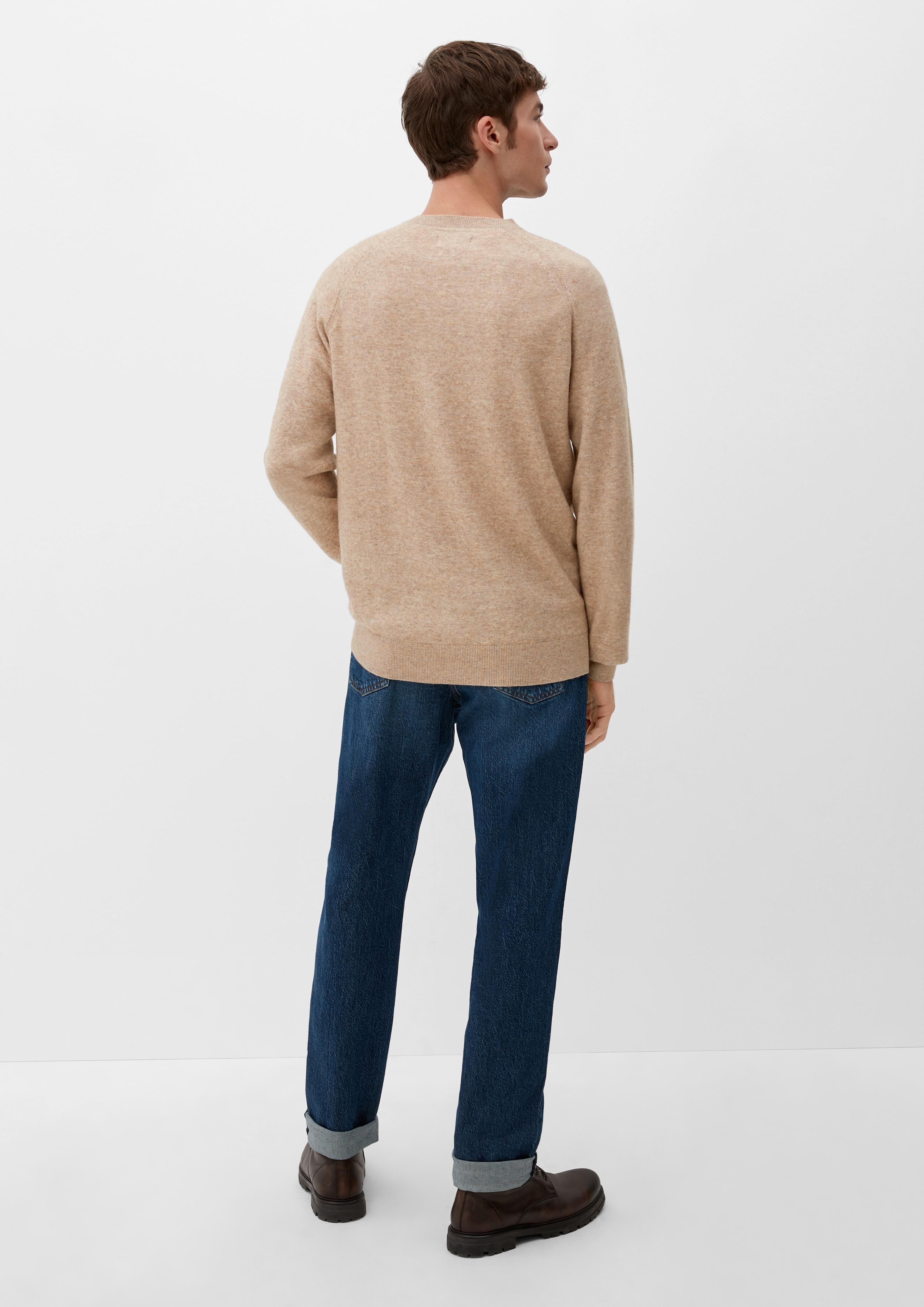 Feinstrick-Pullover aus Wollmix  2124531-82W0