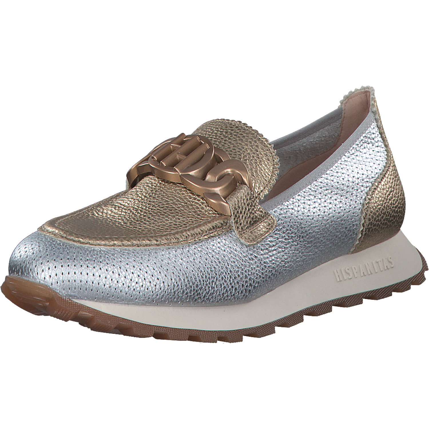 Hispanitas Schuhe Loira HV243432, Mokassins, Damen, Silber