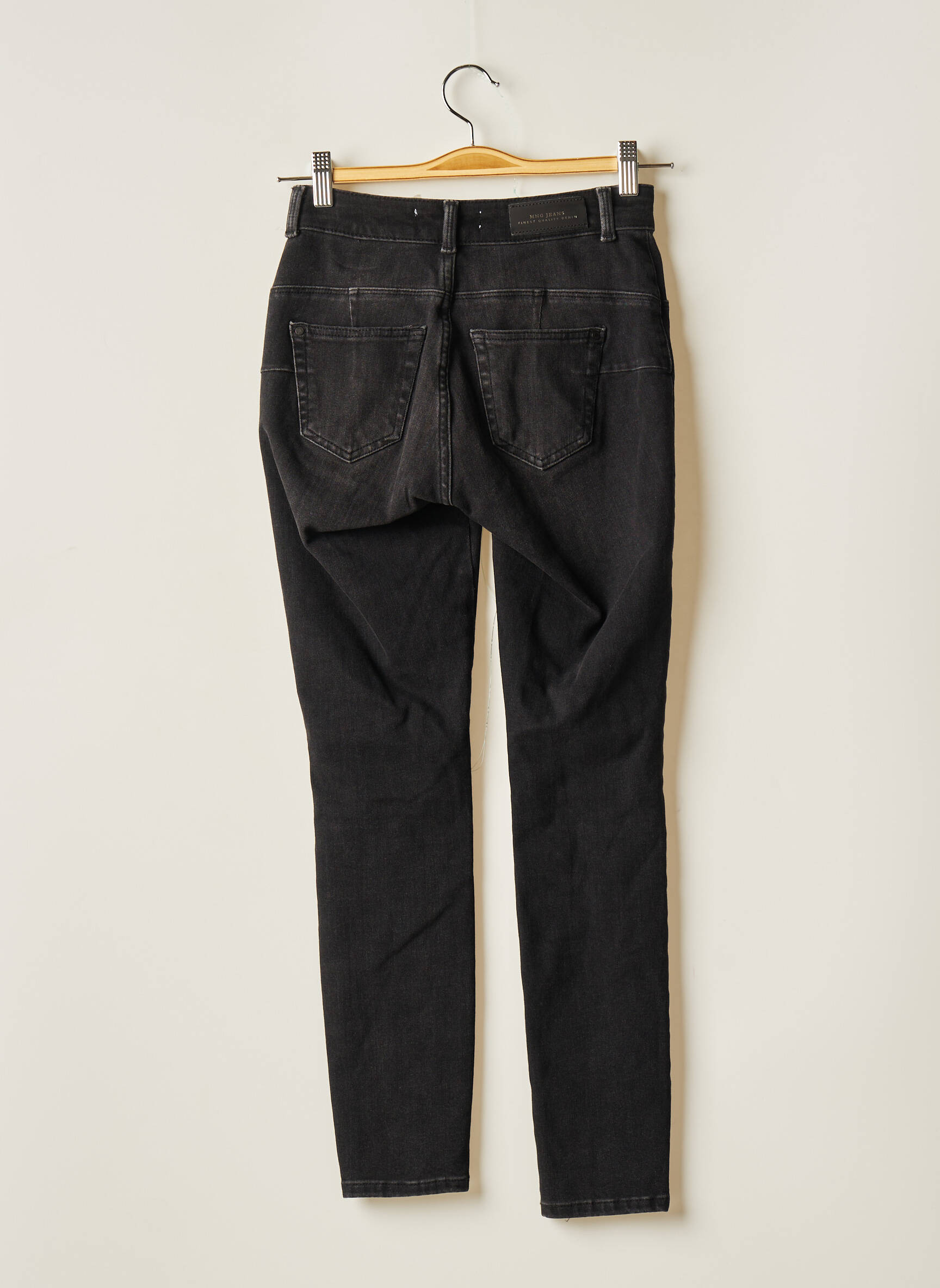 Mango Jeans Coupe Slim Femme couleur noir