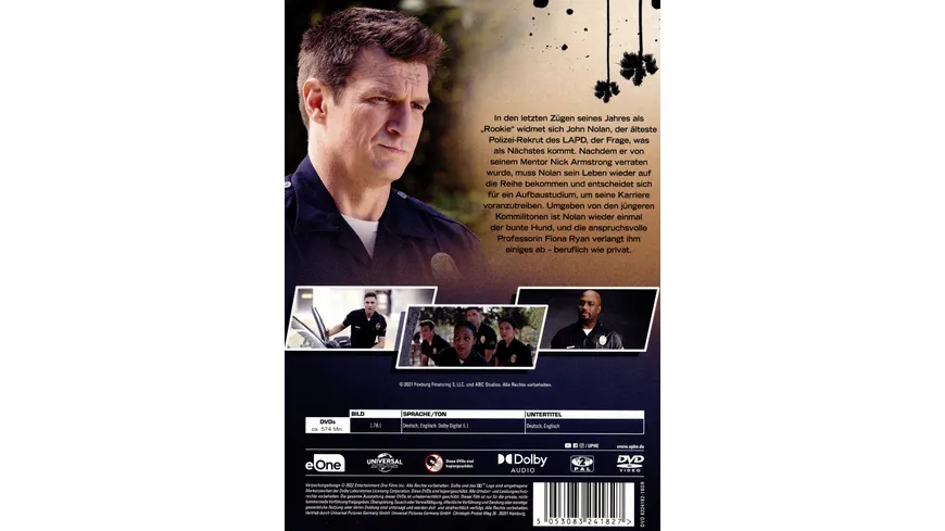 The Rookie - Staffel 3  [4 DVDs]