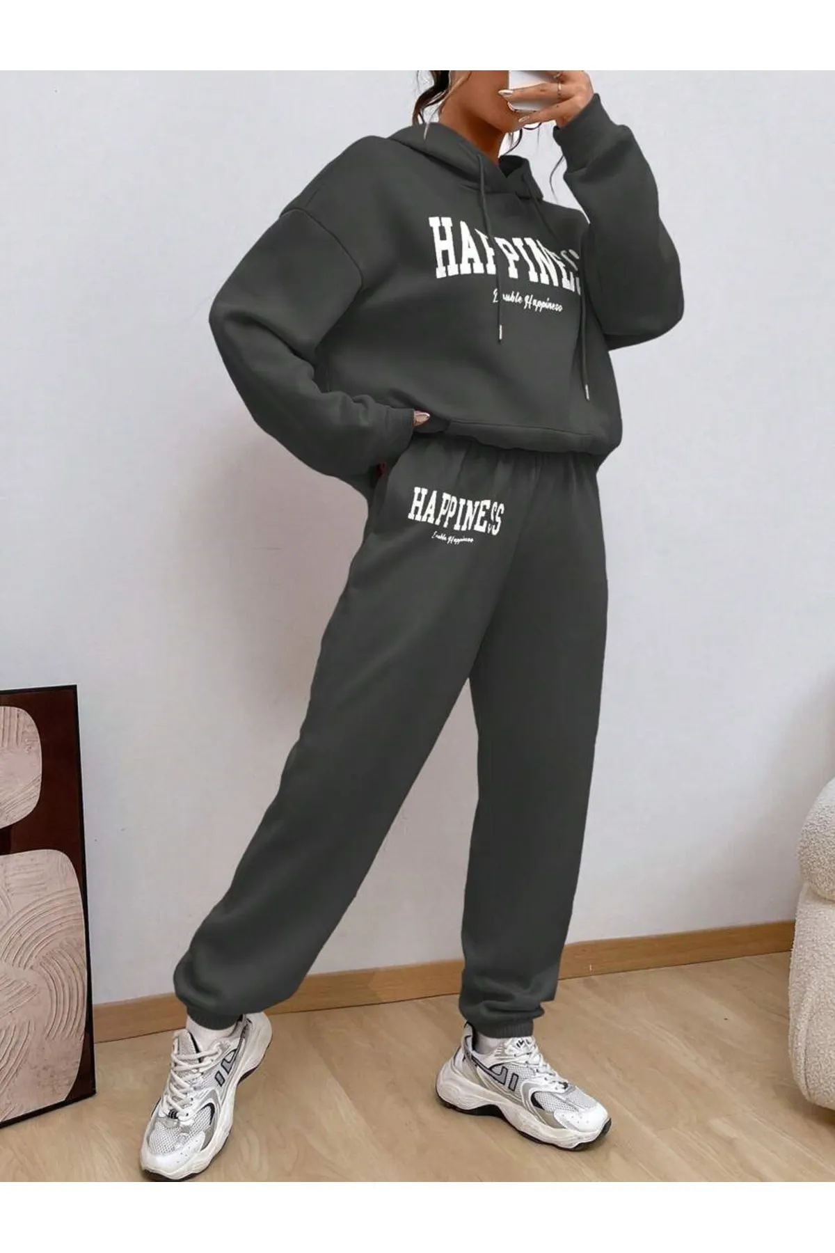 MOONBULL  Sport-Sweatsuit Set - Grau - Regular Fit