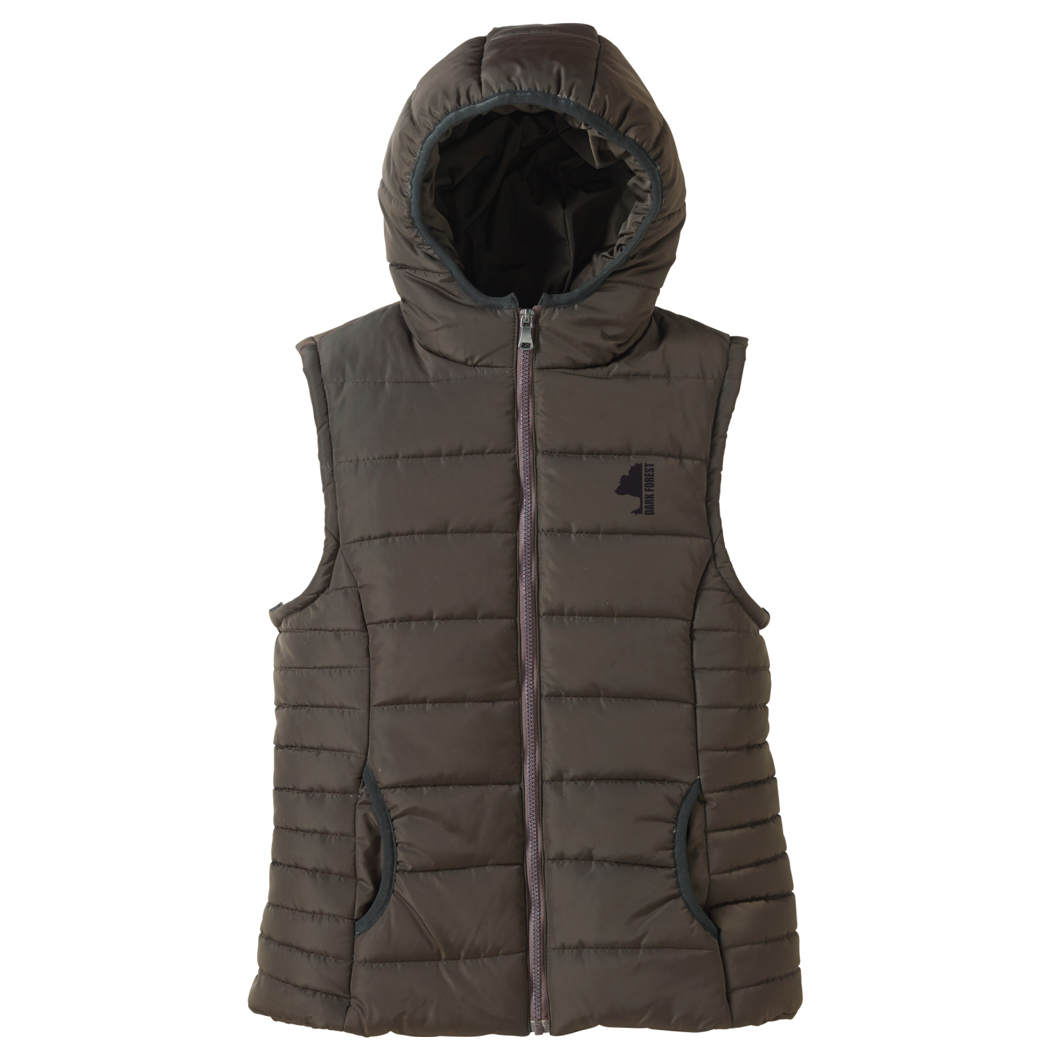 il Lago Basic Herren Bodywarmer Weste Dark Forest