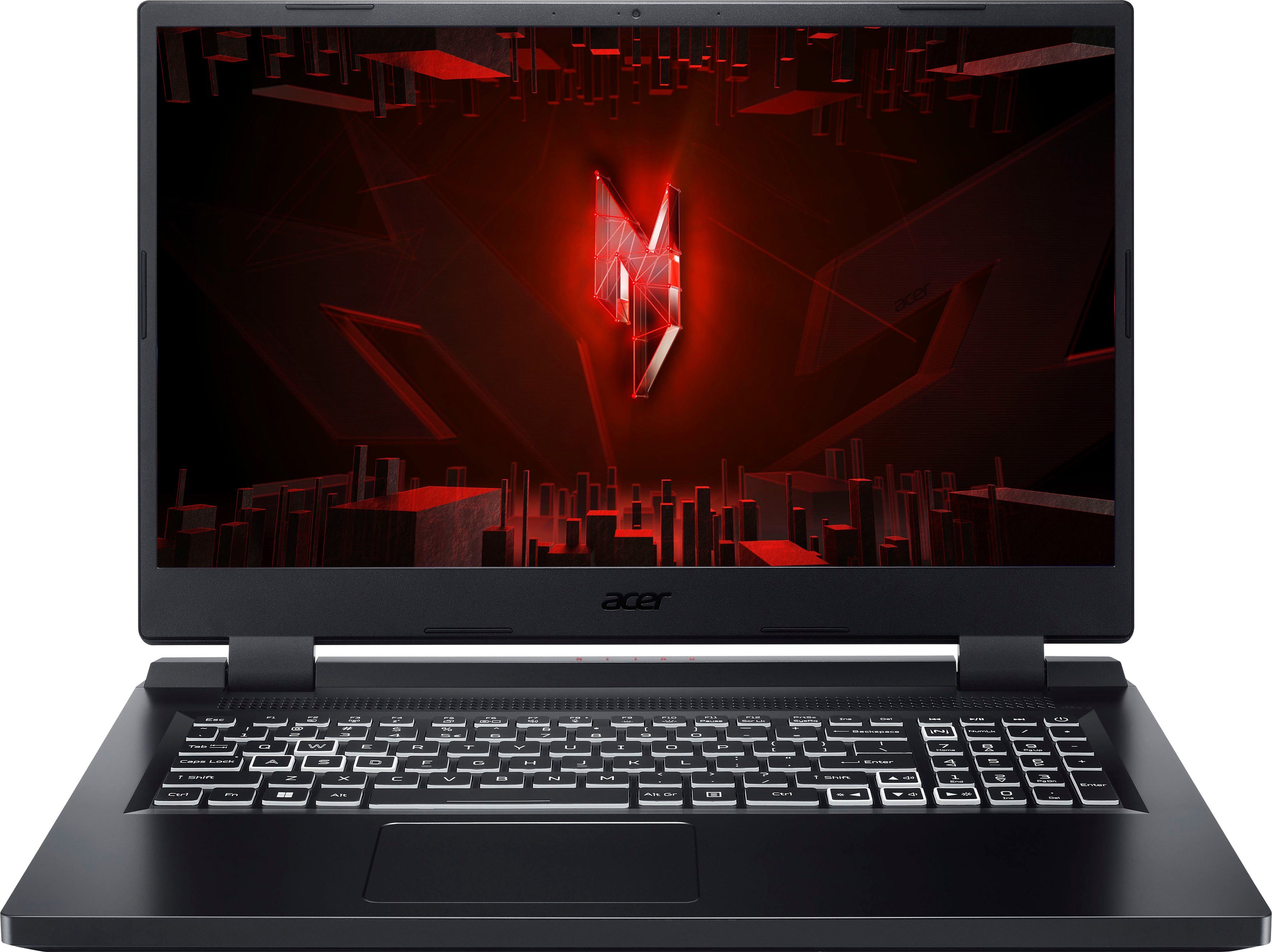 Acer Nitro 5 AN517-55-54BD Gaming-Notebook (43,9 cm/17,3 Zoll, Intel Core i5 12450H, GeForce RTX 4050, 512 GB SSD, Thunderbolt™ 4)