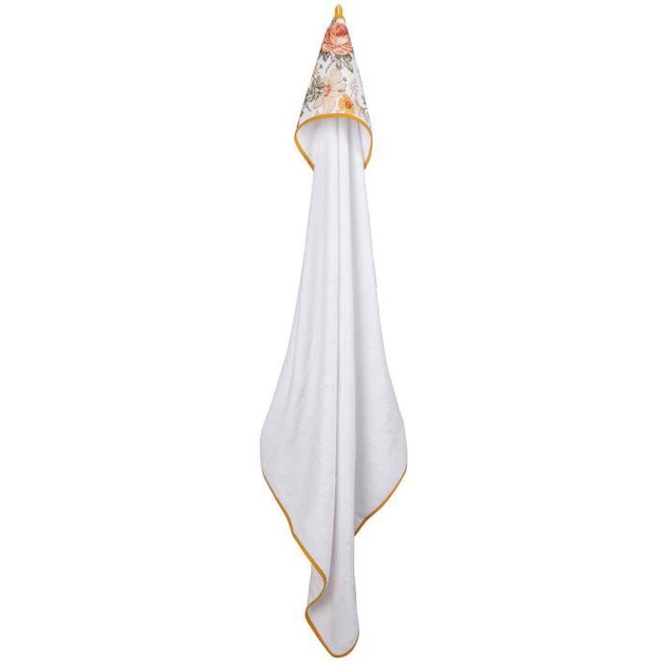 Cape de bain en coton et bambou