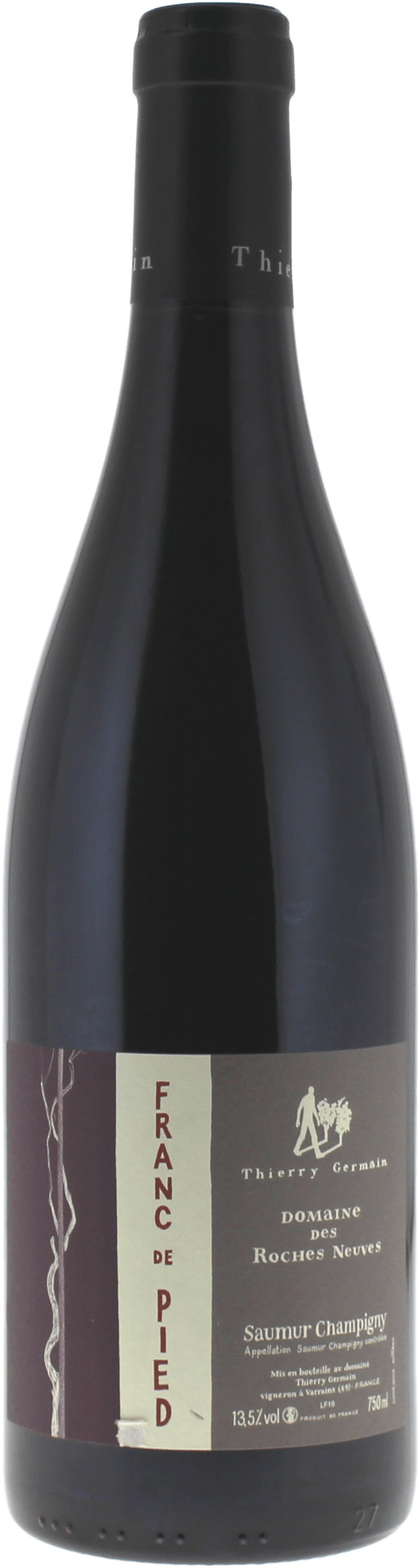 Saumur champigny franc de pied domaine des roches neuves 2020